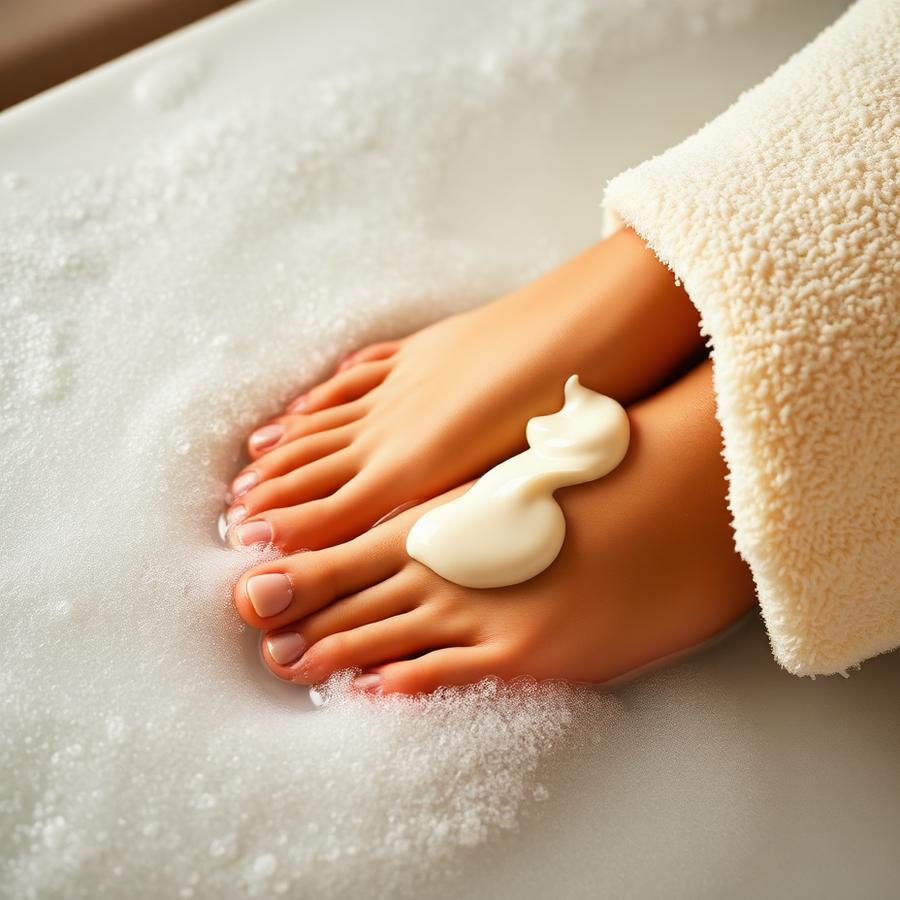 Cloud pedicure